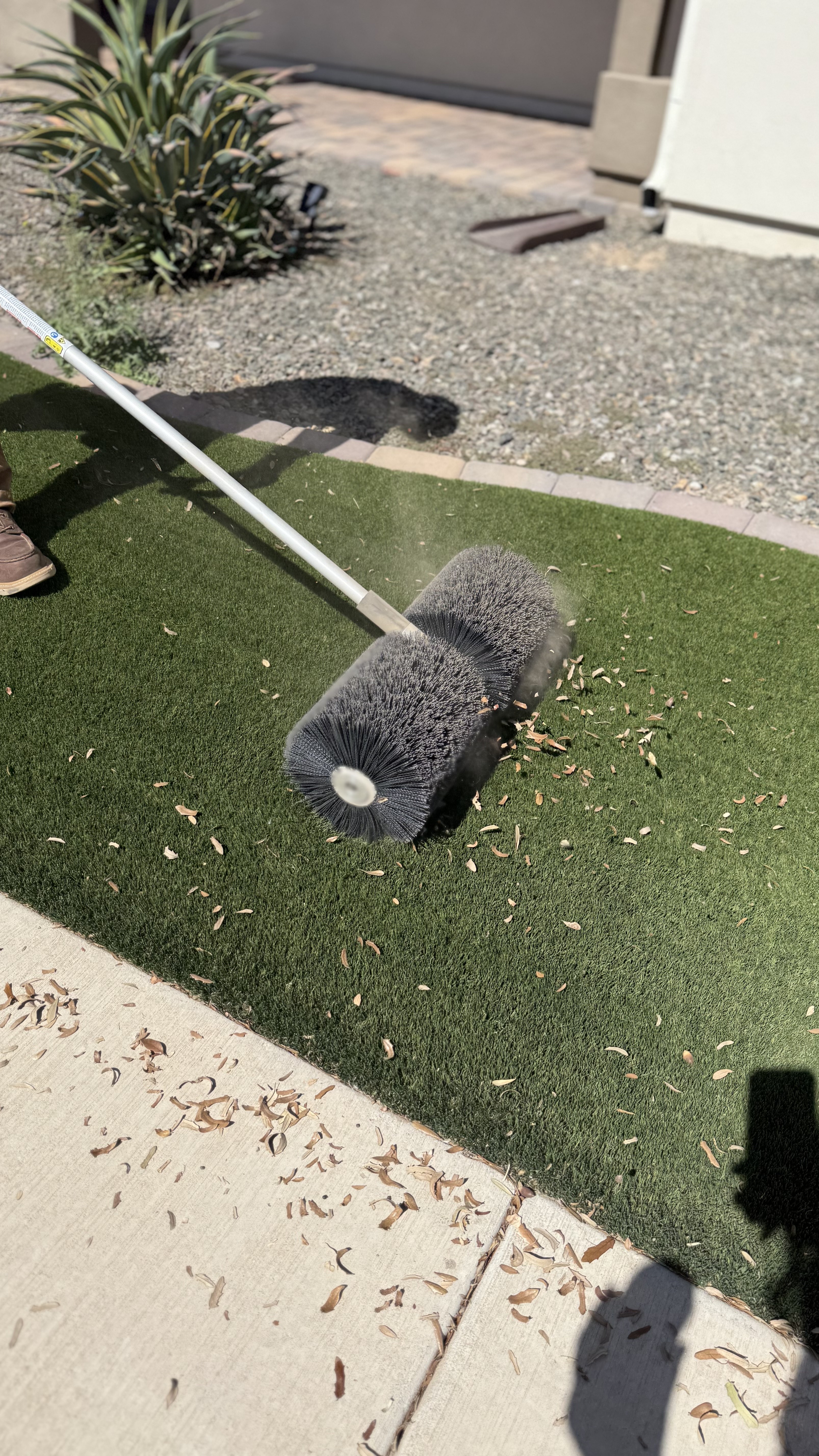 Residential artificial turf backyard cleaning Queen Creek AZ